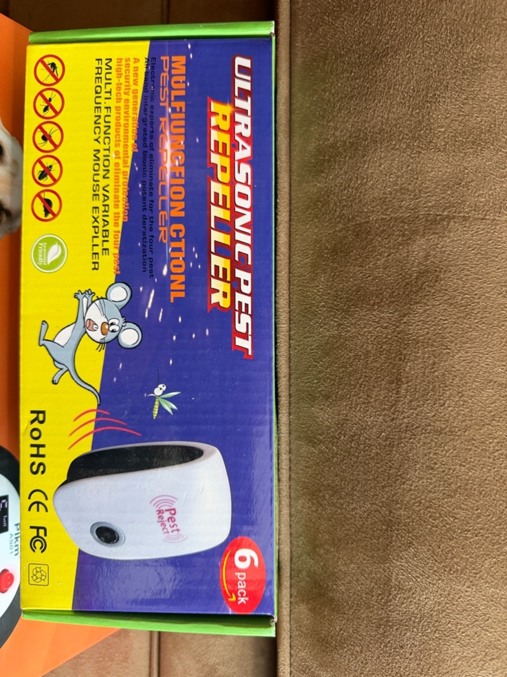 Ultrasonic Pest Repeller - White (6 Pack)